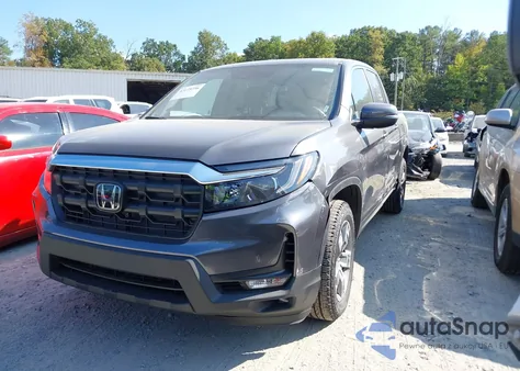 2025 Honda Ridgeline Rtl z USA, uszkodzony, nr VIN 5FPYK3F59SB040722